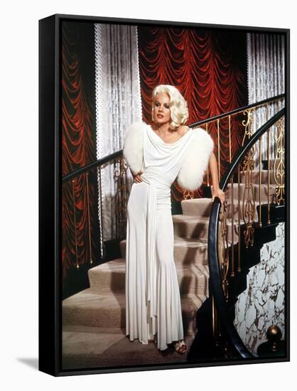 HARLOW, 1965 directed by GORDON DOUGLAS Carroll Baker (photo)-null-Framed Stretched Canvas