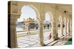 Harmandir Sahib (Golden Temple), Amritsar, Punjab, India-Ben Pipe-Stretched Canvas