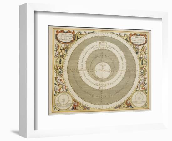 Harmonia Macrocosmica-Andreas Cellarius-Framed Giclee Print