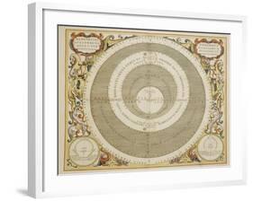 Harmonia Macrocosmica-Andreas Cellarius-Framed Giclee Print