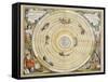 Harmonia Macrocosmica-Andreas Cellarius-Framed Stretched Canvas