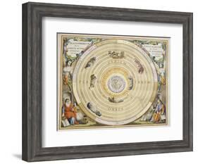 Harmonia Macrocosmica-Andreas Cellarius-Framed Giclee Print