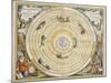 Harmonia Macrocosmica-Andreas Cellarius-Mounted Premium Giclee Print