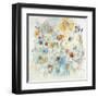 Harmonic Blue-Jill Martin-Framed Art Print