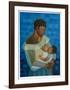 Harmonie en bleu-Louis Toffoli-Framed Limited Edition