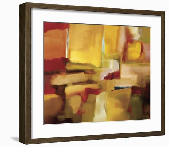 Harmonies of Space-Nancy Ortenstone-Framed Giclee Print