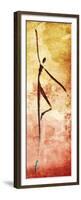 Harmonious Dancer Three-OnRei-Framed Premium Giclee Print