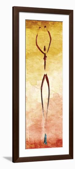 Harmonious Dancer Two-OnRei-Framed Art Print