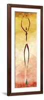 Harmonious Dancer Two-OnRei-Framed Art Print