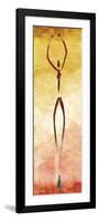 Harmonious Dancer Two-OnRei-Framed Art Print