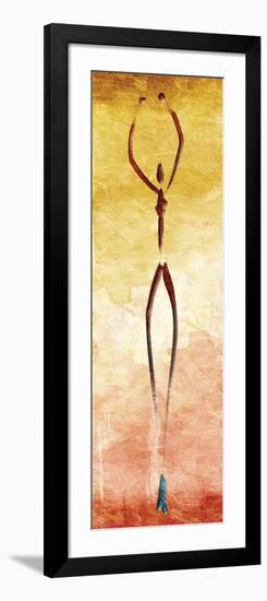 Harmonious Dancer Two-OnRei-Framed Art Print