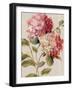 Harmonious Hydrangeas Linen-Lisa Audit-Framed Art Print