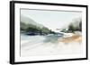 Harmonious Lake-Isabelle Z-Framed Art Print