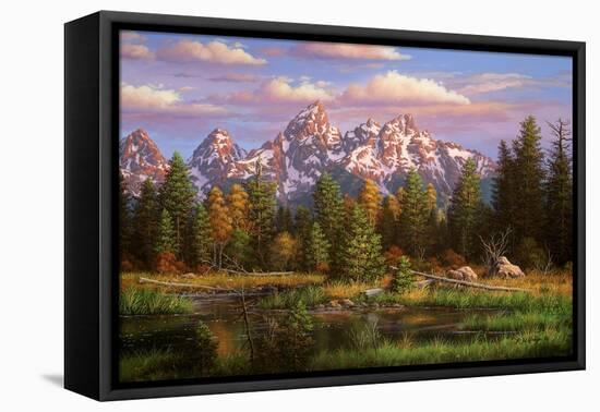 Harmonious Retreat-R.W. Hedge-Framed Stretched Canvas