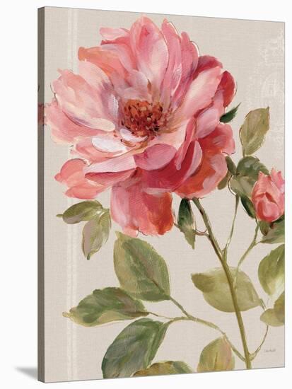 Harmonious Rose Linen-Lisa Audit-Stretched Canvas