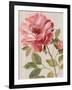 Harmonious Rose Linen-Lisa Audit-Framed Art Print