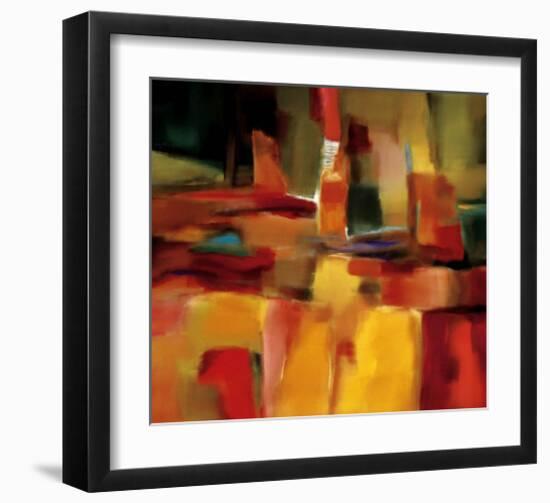 Harmonious Space-Nancy Ortenstone-Framed Art Print