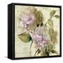 Harmonious V Marche de Fleurs Script-Lisa Audit-Framed Stretched Canvas