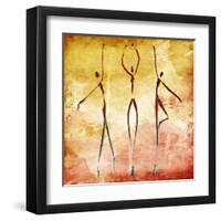 Harmonious-OnRei-Framed Art Print