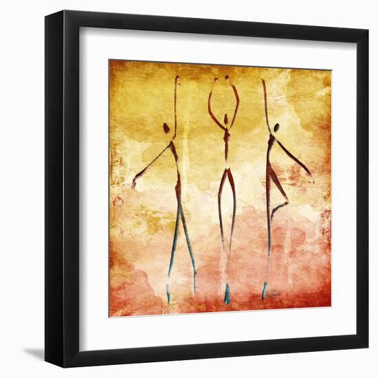 Harmonious-OnRei-Framed Art Print