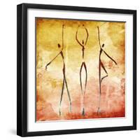 Harmonious-OnRei-Framed Art Print