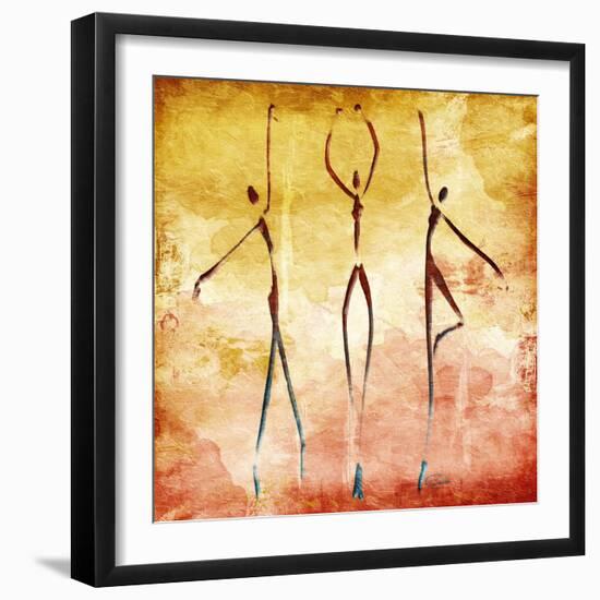 Harmonious-OnRei-Framed Art Print