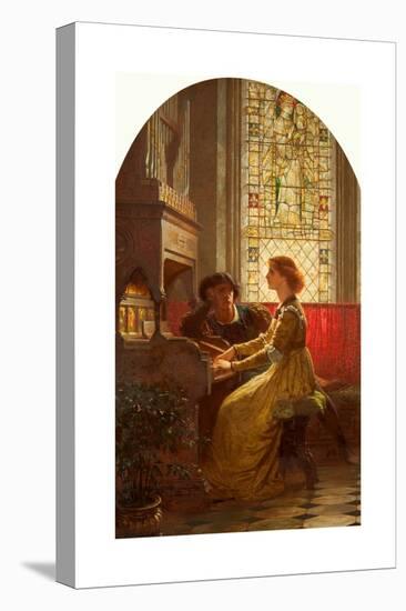 Harmony, 1879-Frank Bernard Dicksee-Stretched Canvas