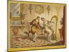 Harmony before Matrimony, 1805-James Gillray-Mounted Giclee Print