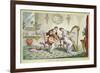 Harmony before Matrimony, 1805-James Gillray-Framed Giclee Print