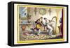 Harmony before Matrimony-James Gillray-Framed Stretched Canvas