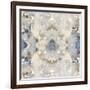 Harmony Blue and Brown III-Ellie Roberts-Framed Art Print