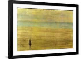 Harmony In Blue and Silver - Trouville-James Abbott McNeill Whistler-Framed Premium Giclee Print