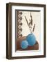 Harmony in Blue & Brown I-Karsten Kirchner-Framed Art Print