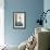 Harmony in Blue & Brown I-Karsten Kirchner-Framed Art Print displayed on a wall