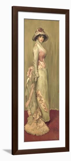 Harmony in Pink and Grey: Lady Meux, 1881-James Abbott McNeill Whistler-Framed Giclee Print