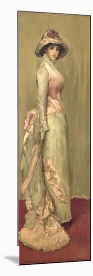 Harmony in Pink and Grey: Lady Meux, 1881-James Abbott McNeill Whistler-Mounted Giclee Print