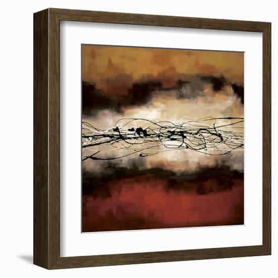 Harmony in Red and Ochre-Laurie Maitland-Framed Giclee Print