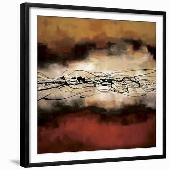 Harmony in Red and Ochre-Laurie Maitland-Framed Giclee Print