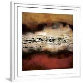 Harmony in Red and Ochre-Laurie Maitland-Framed Giclee Print