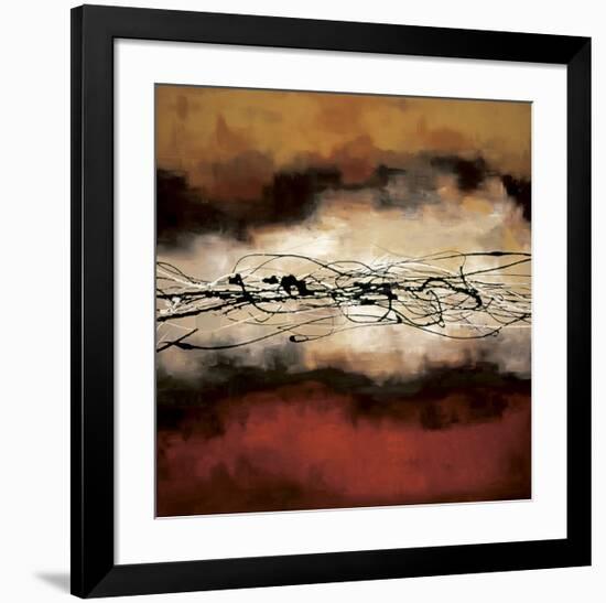 Harmony in Red and Ochre-Laurie Maitland-Framed Giclee Print