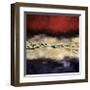 Harmony in Red and Violet-Laurie Maitland-Framed Giclee Print