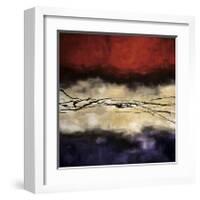 Harmony in Red and Violet-Laurie Maitland-Framed Giclee Print