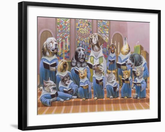 Harmony-Bryan Moon-Framed Art Print