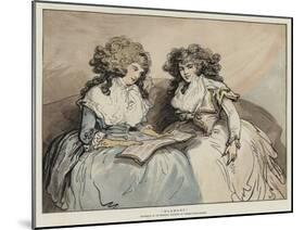 Harmony-Thomas Rowlandson-Mounted Giclee Print