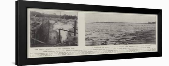 Harnessing Niagara-null-Framed Giclee Print