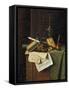 Harnett: Still Life, 1885-William Michael Harnett-Framed Stretched Canvas