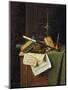 Harnett: Still Life, 1885-William Michael Harnett-Mounted Giclee Print