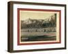 Harney Range. Horseshoe Curve on the B[Urlington] and M[Issouri River] Ry. Near Custer City, S.D-John C. H. Grabill-Framed Giclee Print