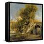 Harnham Gate, Salisbury, c.1820-21-John Constable-Framed Stretched Canvas