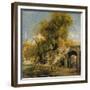 Harnham Gate, Salisbury, c.1820-21-John Constable-Framed Giclee Print